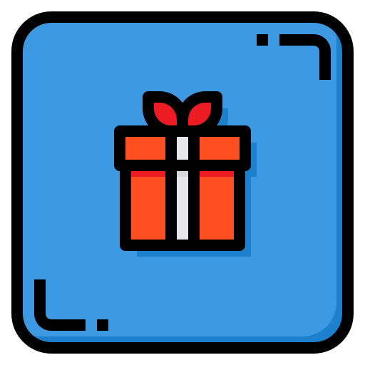 caja de regalo itim2101 Lineal Color icono