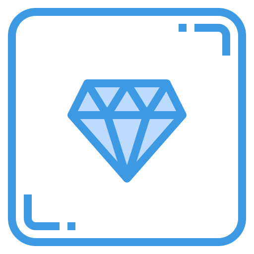 diamant itim2101 Blue icon