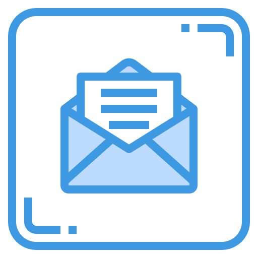 email itim2101 Blue icon
