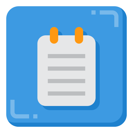 Notepad itim2101 Flat icon
