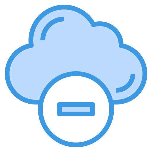 Облачные вычисления itim2101 Blue иконка