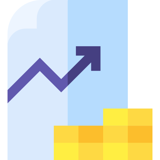 Analytics Basic Straight Flat icon