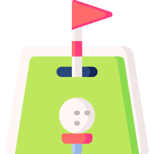mini golf Special Flat icona