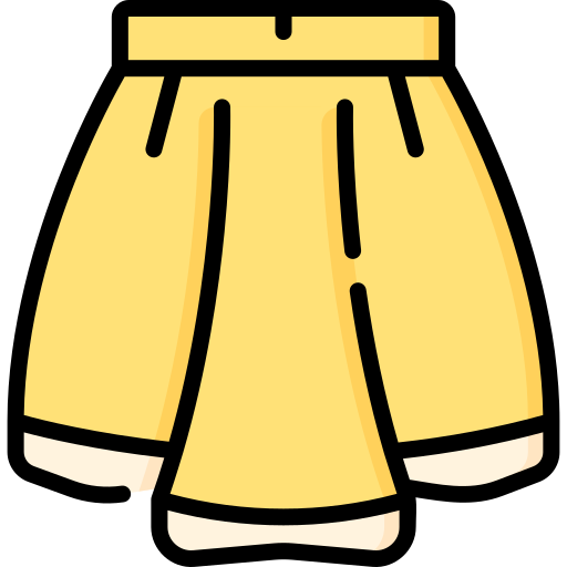 falda cornada Special Lineal color icono