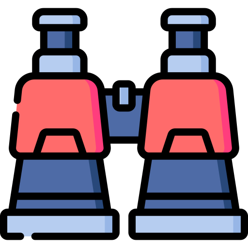 Binoculars Special Lineal color icon