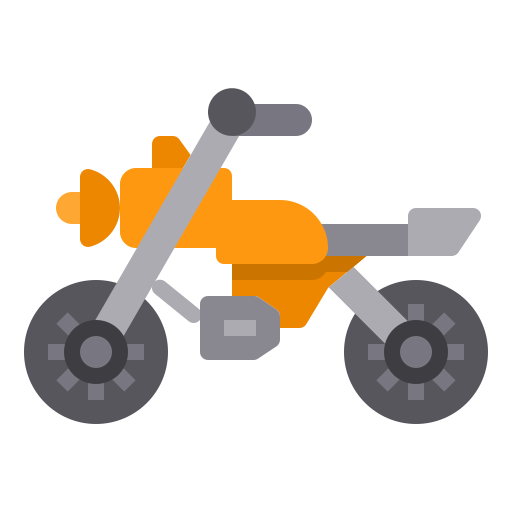 オートバイ itim2101 Flat icon