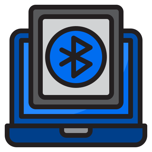 Bluetooth srip Lineal Color icon