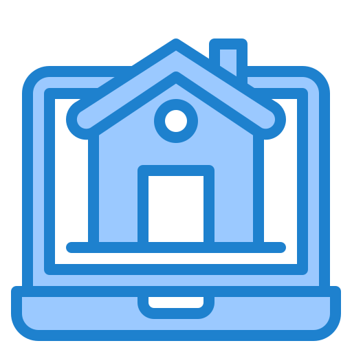 Home srip Blue icon