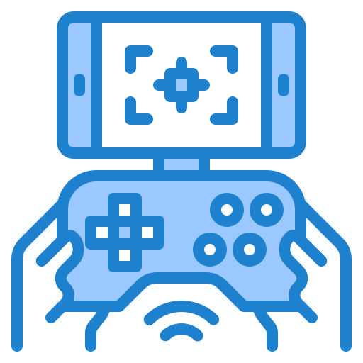 joystick srip Blue icon