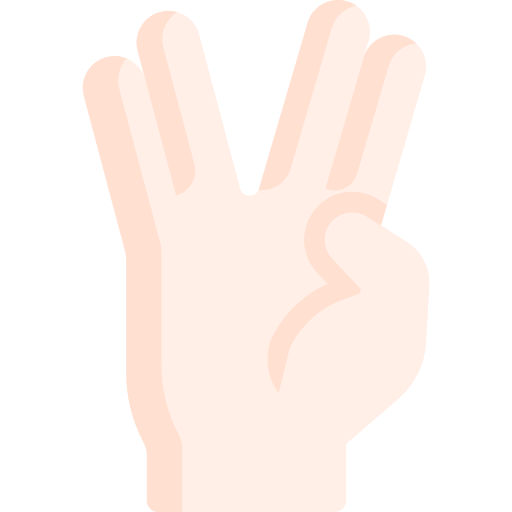 Vulcan salute Special Flat icon