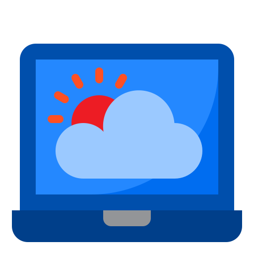 wetter srip Flat icon