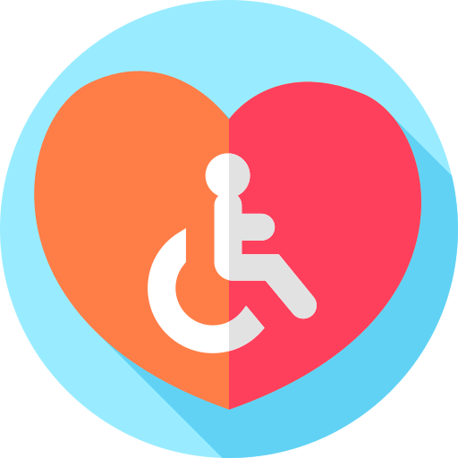Disabled Flat Circular Flat icon
