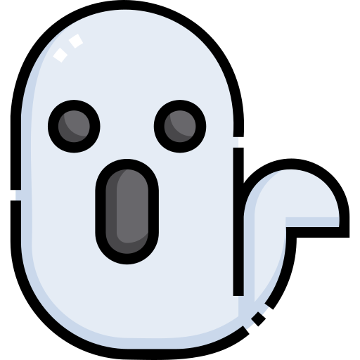 Ghost Detailed Straight Lineal color icon