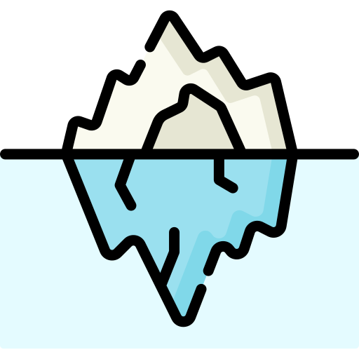 Iceberg Special Lineal color icon
