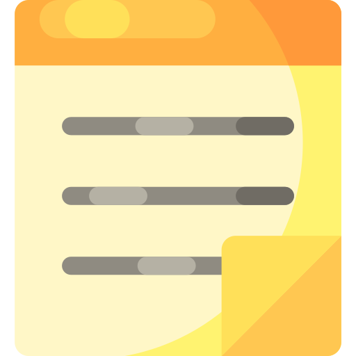 notatki Special Shine Flat ikona