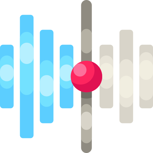 Voice message app Special Shine Flat icon