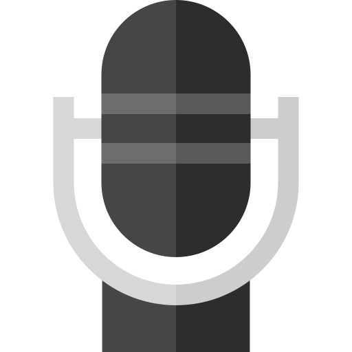 app per messaggi vocali Basic Straight Flat icona