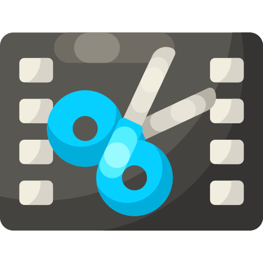 Video editing app Special Shine Flat icon