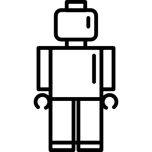 Robot in suit  icon
