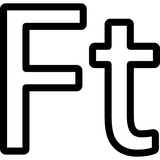 símbolo de moneda forint de hungría  icono