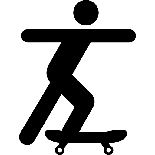 skateboard  icoon