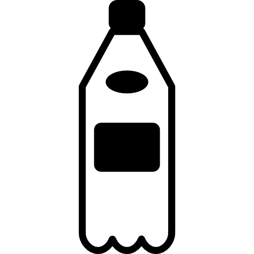botella de agua  icono