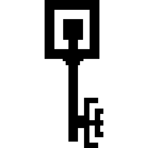 clave del diseño de líneas rectas  icono