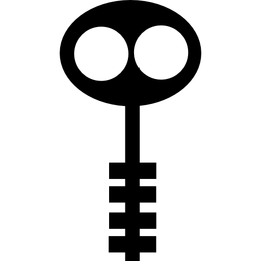 Oval key variant  icon