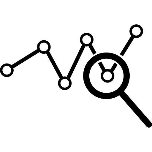 Data analysis symbol  icon