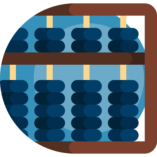 Abacus Detailed Flat Circular Flat icon