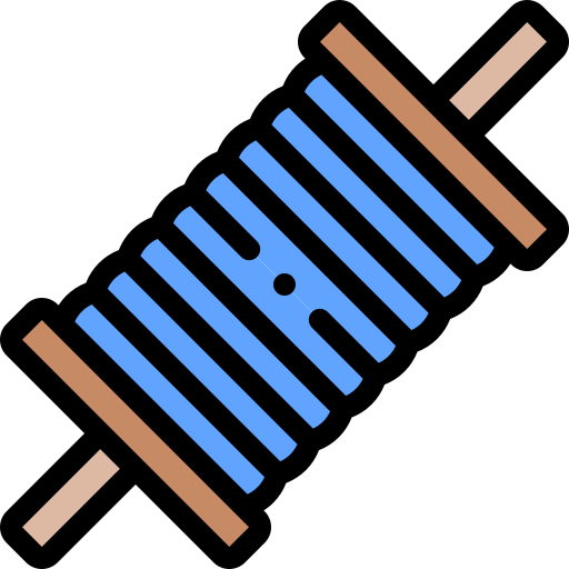 糸 Detailed Rounded Lineal color icon