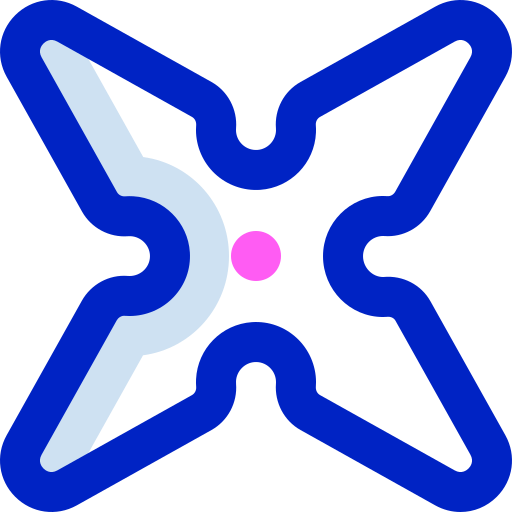 shuriken Super Basic Orbit Color icon