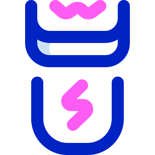 전기 충격 Super Basic Orbit Color icon
