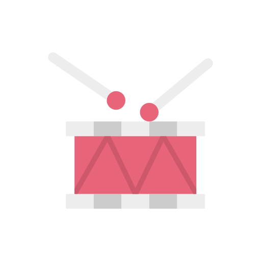 Drum Generic Flat icon