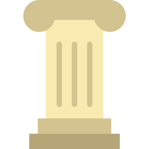 kolom Generic Flat icoon