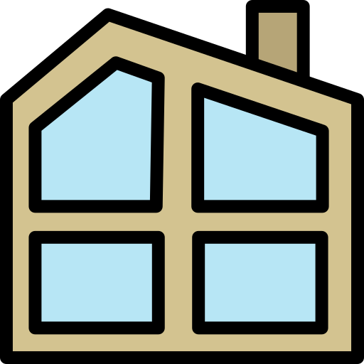 建物 Generic Outline Color icon