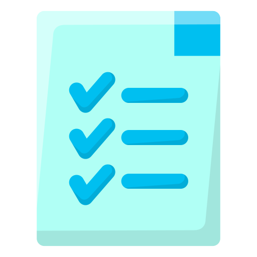 lista de verificación Generic Flat icono