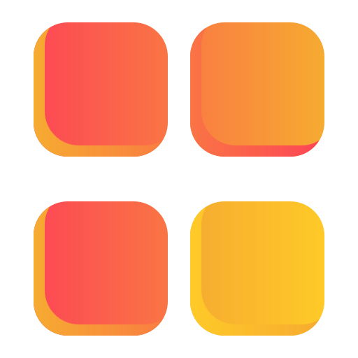 メニュー Generic Flat Gradient icon