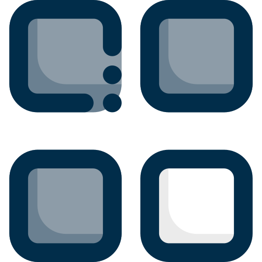 메뉴 Generic Grey icon