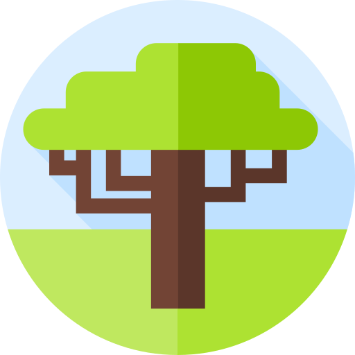 Acacia Flat Circular Flat icon