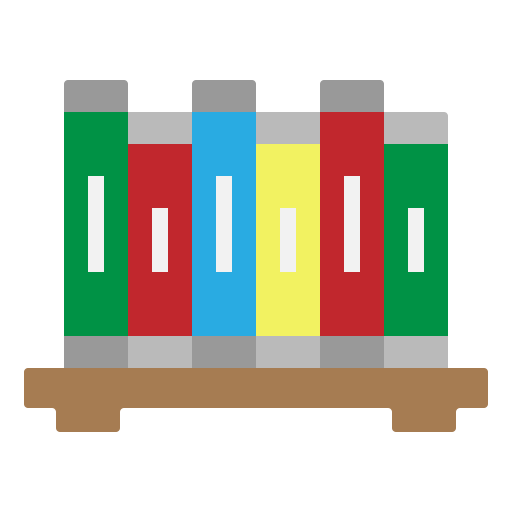 Book shelf Generic Flat icon