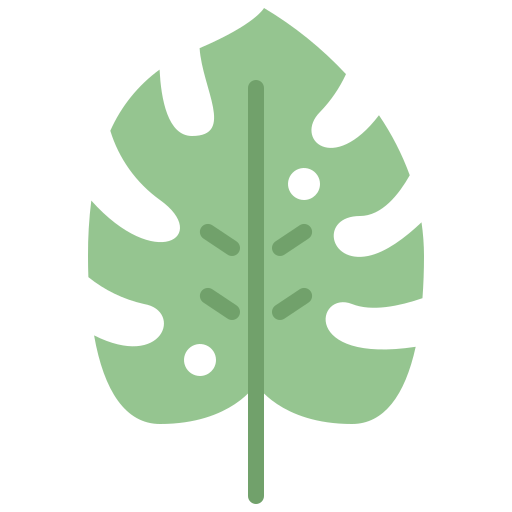 monstera 잎 Generic Flat icon