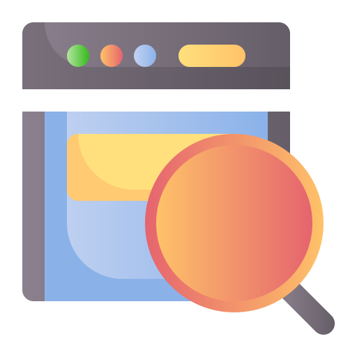 navegador Generic Flat Gradient icono