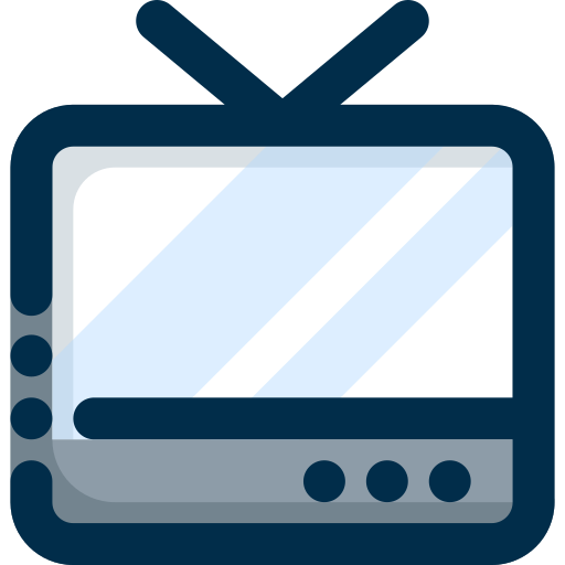텔레비전 Generic Grey icon