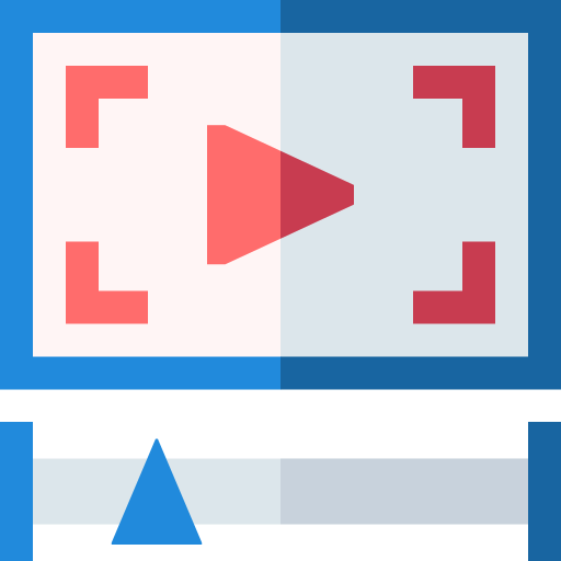 vídeo Basic Straight Flat icono