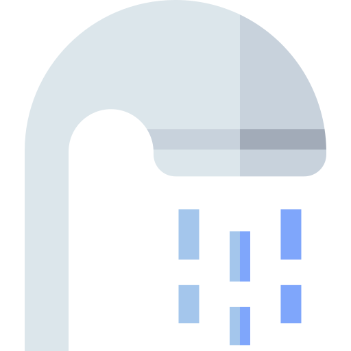 シャワー Basic Straight Flat icon