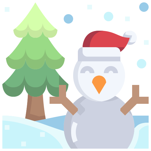 Snowman Justicon Flat icon
