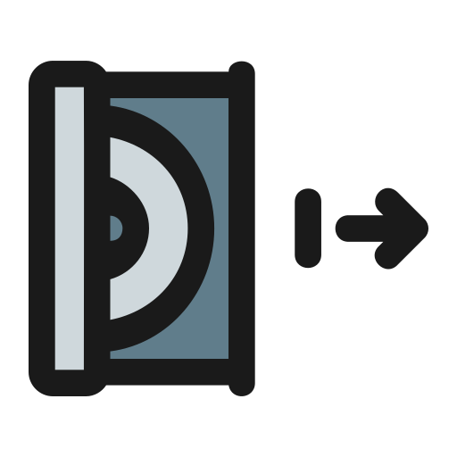 Eject Generic Outline Color icon