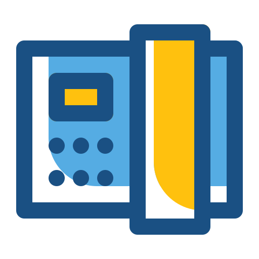 Telephone Generic Color Omission icon