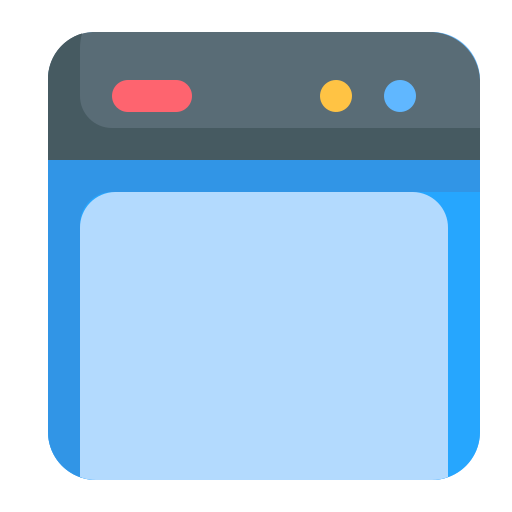 webseite Generic Flat icon